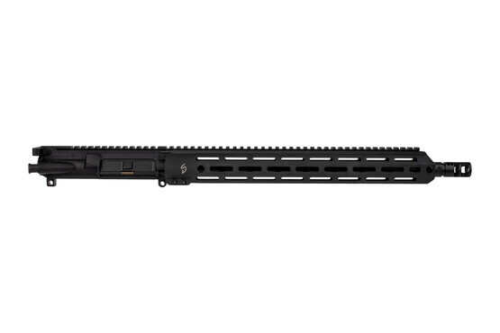 The Stern Defense complete 9mm upper receiver group features a 15 inch M-LOK free float handguard